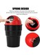 Generic 2 Pieces Mini Car Trash Can Cup Holder Automotive Garbage