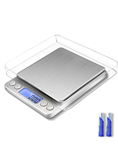 Generic Gram Scale Small Digital Food Scale, 0.01Gram/0.001Ounce Accurate Weight Kitchen Scale For Jewelry Baking Soap 9 Units Tare Function LCD Display