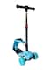 Generic Multifunctional Children's Scooter Three-In-one can Ride And Sit On the Board, With Flashing Three-Wheeler
