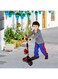 Generic 3 Wheel Scooter LED Flashing Wheels Height Adjustable Extra Wide Deck Kids Kick Scooter With Water Bottle Holder