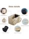 Generic Car Center Console Seat Organizer Car Storage Box For Water Cup Tissue Paper Cellphones Keys Storage