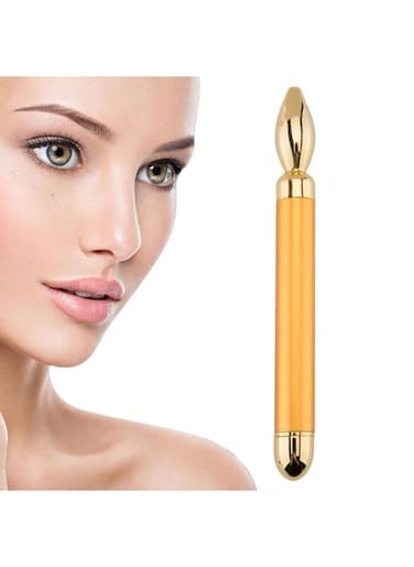 Generic Golden Bar Massager For face Skin Lifting