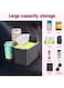 Generic Car Center Console Seat Organizer Car Storage Box For Water Cup Tissue Paper Cellphones Keys Storage