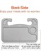 Generic Auto Steering Wheel Desk Laptop iPad Or Notebook Car Travel Table Food Eating Hook On Steering Wheel Tray