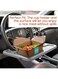 Generic Auto Steering Wheel Desk Laptop iPad Or Notebook Car Travel Table Food Eating Hook On Steering Wheel Tray