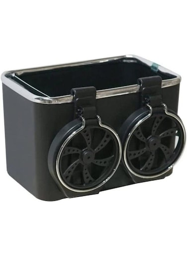 Generic Vehicle-Mounted Tissue Coffee Cup Drink Holder Box Multifunctional Car Organizer For Cup And Bottles