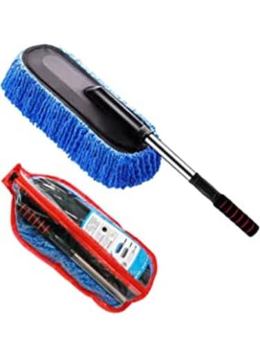 Generic Car Duster Kit Car Dash Brush With Extendable Handle Scratch Free Dashboard Duster Interior Large Duster For Car
