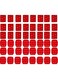Generic 48 Pieces Red Adhesive Sticker Double Side Adhesive Tape Action Camera Accessories Kits For GoPro Hero