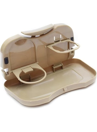 Generic Multi-Functional Back Seat Car Organizer With Tray Table Back Seat Mounted