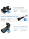 Generic 8-In-1 Accessory Kit compatible With Hero 3 3+ 4 5 6 7 8 9 10 DJI Action Includes Buckle Clip Basic Mount Vertical Surface Quick Mounting J-Hook Buckle Mount Long Thumb Screw