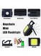 Generic Mini Flashlight Keychain With Folding Bracket Bottle Opener And Magnetic Base For Emergency And Outdoor Use