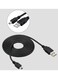 Generic 1M USB Charger Cable Compatible With PlayStation PS3/PS3 Slim SixAxis Controller Charging Cable For Digital Camera Hero3/4 USB Magnetic Ring Data Transfer Cable