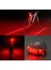 Generic Laser LED Bike Tail Light - 5 LED 7 Modes And 2 Laser Beam Rear Bike Light