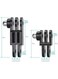 Generic Set Of Adjust Arm Straight Joints Mount Long And Short Same Direction Straight Joints Mount For GoPro Hero