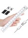 Generic 200mm Indoor Under Cabinet Night Lights Wireless USB Rechargeable For Closet Hallway Stair Closet Kitchen