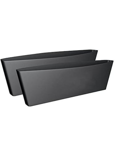 Generic 2 Pieces Car Seat Gap Filler Car Seat Side Console Slit Caddy Catcher Storage Box Pad Pocket