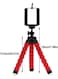Generic Phone Tripod Stand Foam Protection Flexible Metal Phone Tripod 360 Degree Rotatable Extendable Tripod Stand