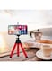 Generic Phone Tripod Stand Foam Protection Flexible Metal Phone Tripod 360 Degree Rotatable Extendable Tripod Stand