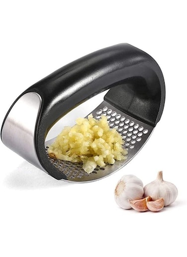 Generic Stainless Steel Garlic Mincer Crusher Professional Kitchen Gadgets Garlic Chopper With Ergonomic Handle