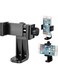 Generic Phone Tripod Mount Adapter/Universal Tripod Cell Phone Holder, Fits Any Smartphone &amp; All Types Of Tripods, 1/4&quot; Standard Screw, Rotating Vertical And Horizontal
