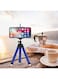 Generic Phone Tripod Stand Foam Protection Flexible Metal Phone Tripod 360 Degree Rotatable Extendable Tripod Stand