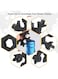 Generic 18-In-1 Snowflake Multi Tool Stainless Portable Steel Multi-Tool For Outdoor Travel Camping Adventure Daily Tool