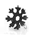 Generic 18-In-1 Snowflake Multi Tool Stainless Portable Steel Multi-Tool For Outdoor Travel Camping Adventure Daily Tool