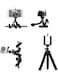 Generic Phone Tripod Stand Foam Protection Flexible Metal Phone Tripod 360 Degree Rotatable Extendable Tripod Stand