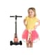 Generic 3 Wheel Foldable Kick Scooter With Flashing LED Lights For Kids