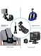 Generic Set Of J-Hook Buckle Mount Kit Compatible With GoPro Vertical Surface J-Hook Mount And Long Thumb Screws For GoPro Hero