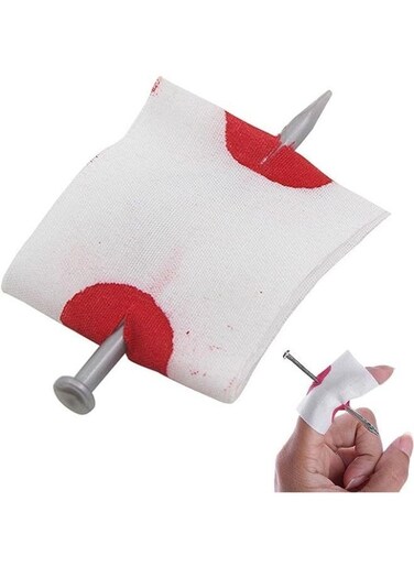 Generic Magic Props Creative Nail In Finger Prank Toy