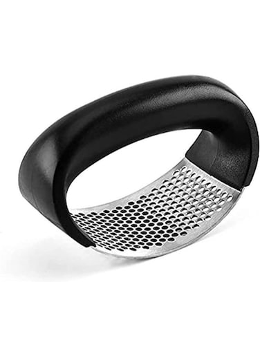 Generic Garlic Press， Crusher, Easy Squeeze And Clean Professional Kitchen Tool For Extracts More Garlic Paste Per Clove