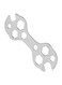 Generic Flat Hex Keys Multi-Holes Wrench For Removing Installing Screws