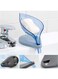 Generic Decorative Leaf-shaped Soap Holder Plastic Dispenser