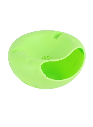 Generic Dry Fruit Snacks Organizer With Mobile Phone Stand Green