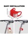 Generic Red High-Intensity Bicycle Taillight Waterproof