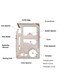 Generic Multi-Tool Stainless Steel Survival Pocket Tool Card Tool