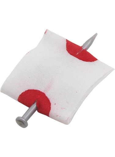 Generic Horrific Prank Toys Fake Nail Thru Finger Trick For April Fool, Carnival, Kids Party