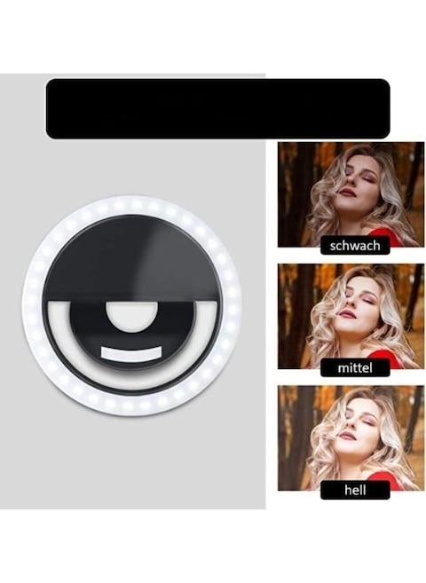 Generic Selfie Enhancing Ring Light For Mobile
