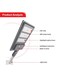 Generic 3000W Outdoor Waterproof IP66 Sensor In One Solar LED Street Light With Remote Control