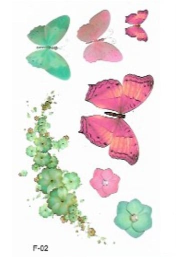 Generic Waterproof Temporary Tattoo Sticker For Body Art