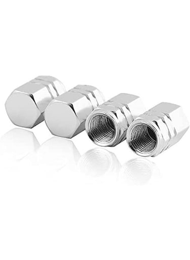 Generic 4Pieces Tire Stem Valve Caps Wheel Valve Covers Car Dustproof Tire Cap