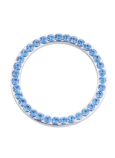 Generic Engine Start Stop Button Cover Decoration Ring Car Engine Start Button Accessories Interior