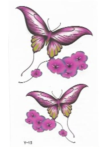 Generic Waterproof Butterfly Temporary Tattoo Sticker For Body Art