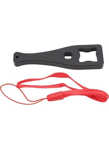 Generic Plastic Wrench Nut spanner For GoPro Hero 7, 6, 4, 5, SJCAM Action Camera Red/Black