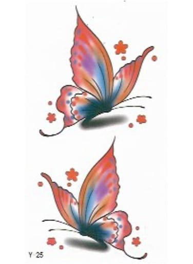 Generic Waterproof Butterfly Temporary Tattoo Sticker For Body Art