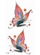 Generic Waterproof Butterfly Temporary Tattoo Sticker For Body Art