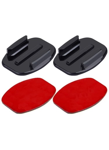 Generic 2-Piece Flat Mount Set With 3M VHB Adhesive For GoPro Hero