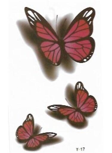 Generic Waterproof Butterfly Temporary Tattoo Sticker For Body Art