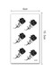Generic Waterproof Temporary Sticker Tattoo For the Body